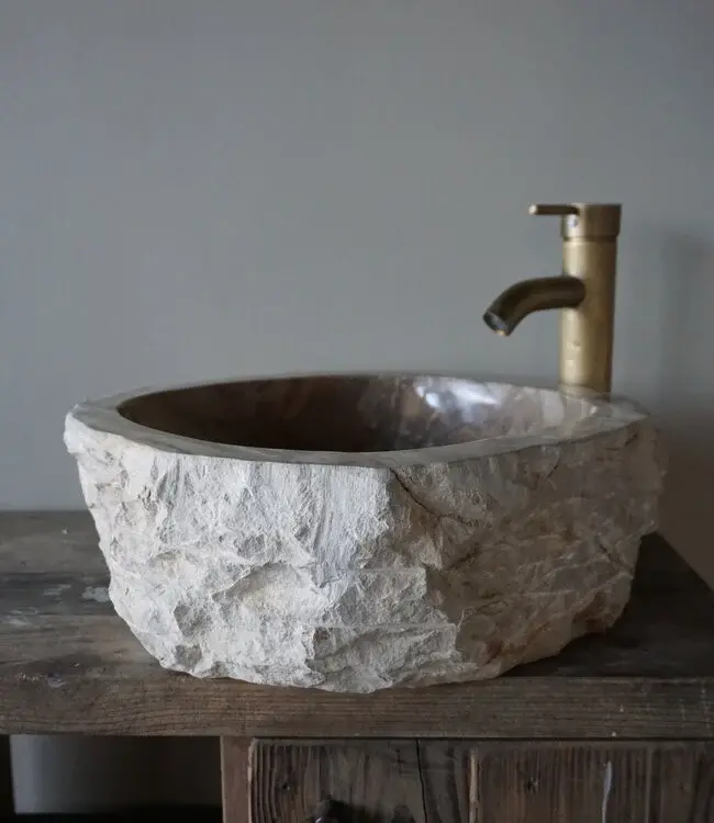 Rene Houtman Waskom Fossil | B46 x D42 x H14 cm