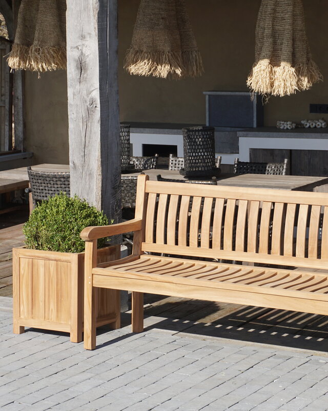 Rene Houtman Tuinbank Breezy | Teakhout | Meerdere Maten