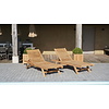Lounger Ligbed Solano | Teakhout | H35xB200xD62 cm
