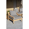Loungestoel Velora | Teakhout | Met Kussens