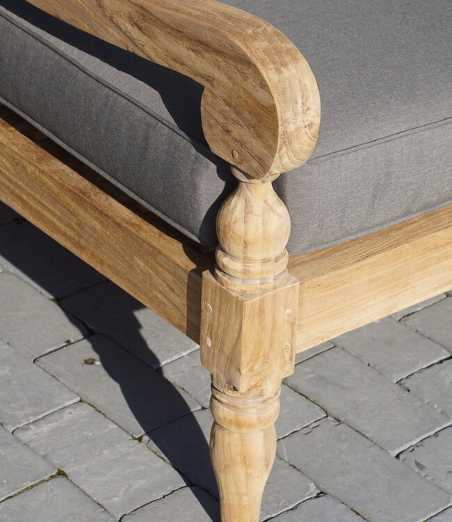 Rene Houtman Loungestoel Velora | Teakhout | Met Kussens