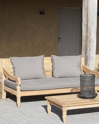 Rene Houtman Loungebank Velora | Teakhout | Met Kussens