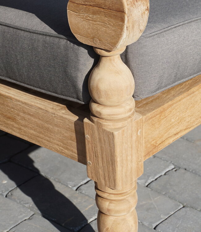 Rene Houtman Loungebank Velora | Teakhout | Met Kussens