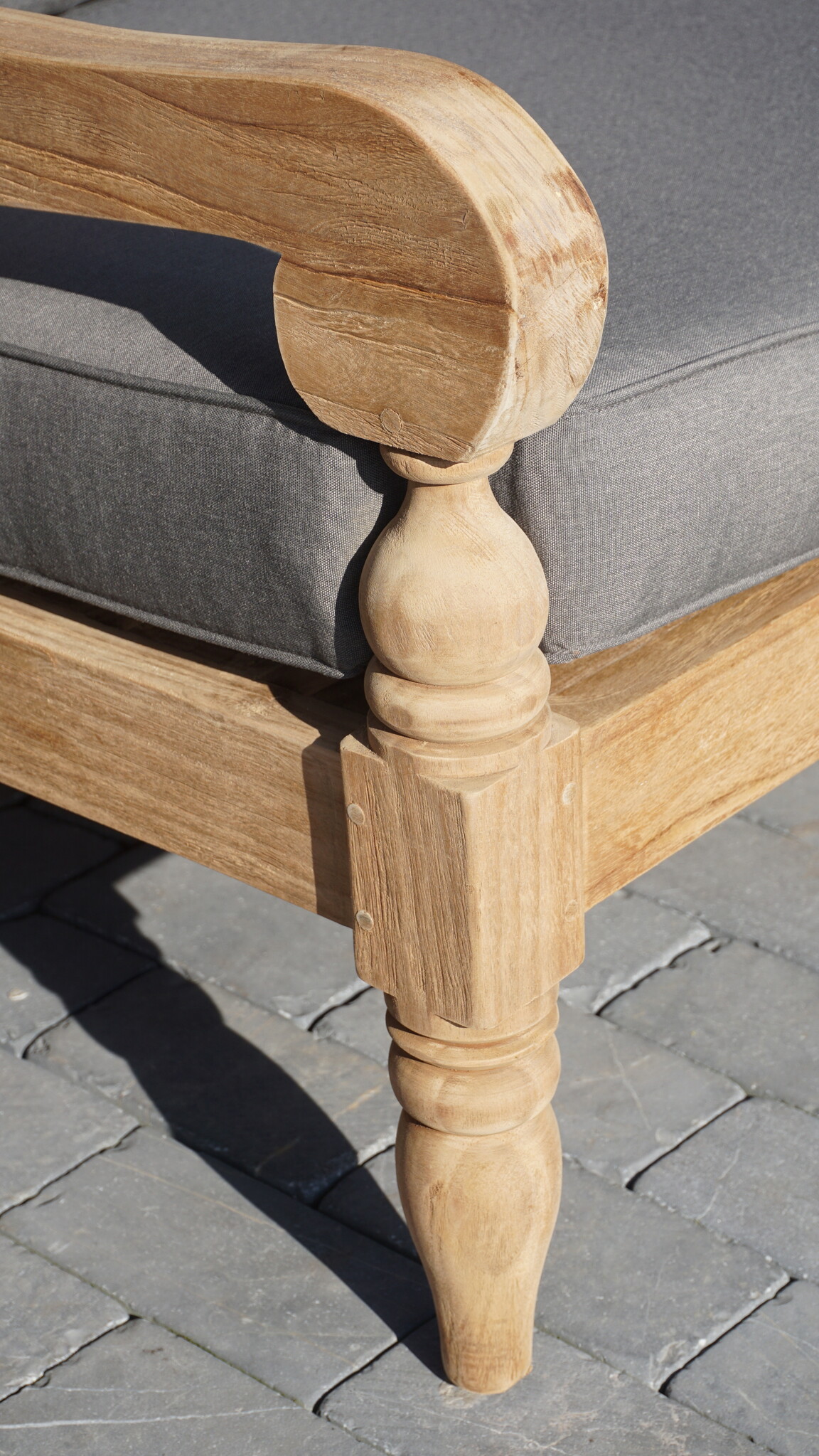 Rene Houtman Loungebank Velora | Teakhout | Met Kussens