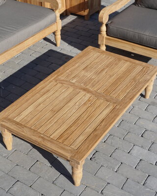 Rene Houtman Salontafel Velora | Teakhout | Rechthoek | 3 Maten