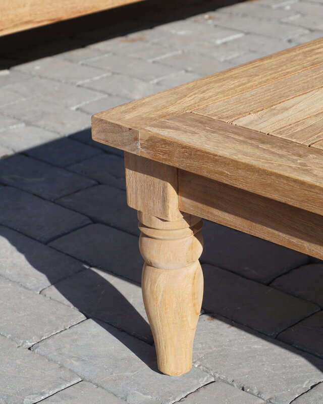 Rene Houtman Salontafel Velora | Teakhout | Rechthoek | 3 Maten