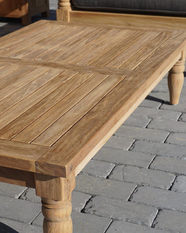 Rene Houtman Salontafel Velora | Teakhout | Rechthoek | 3 Maten