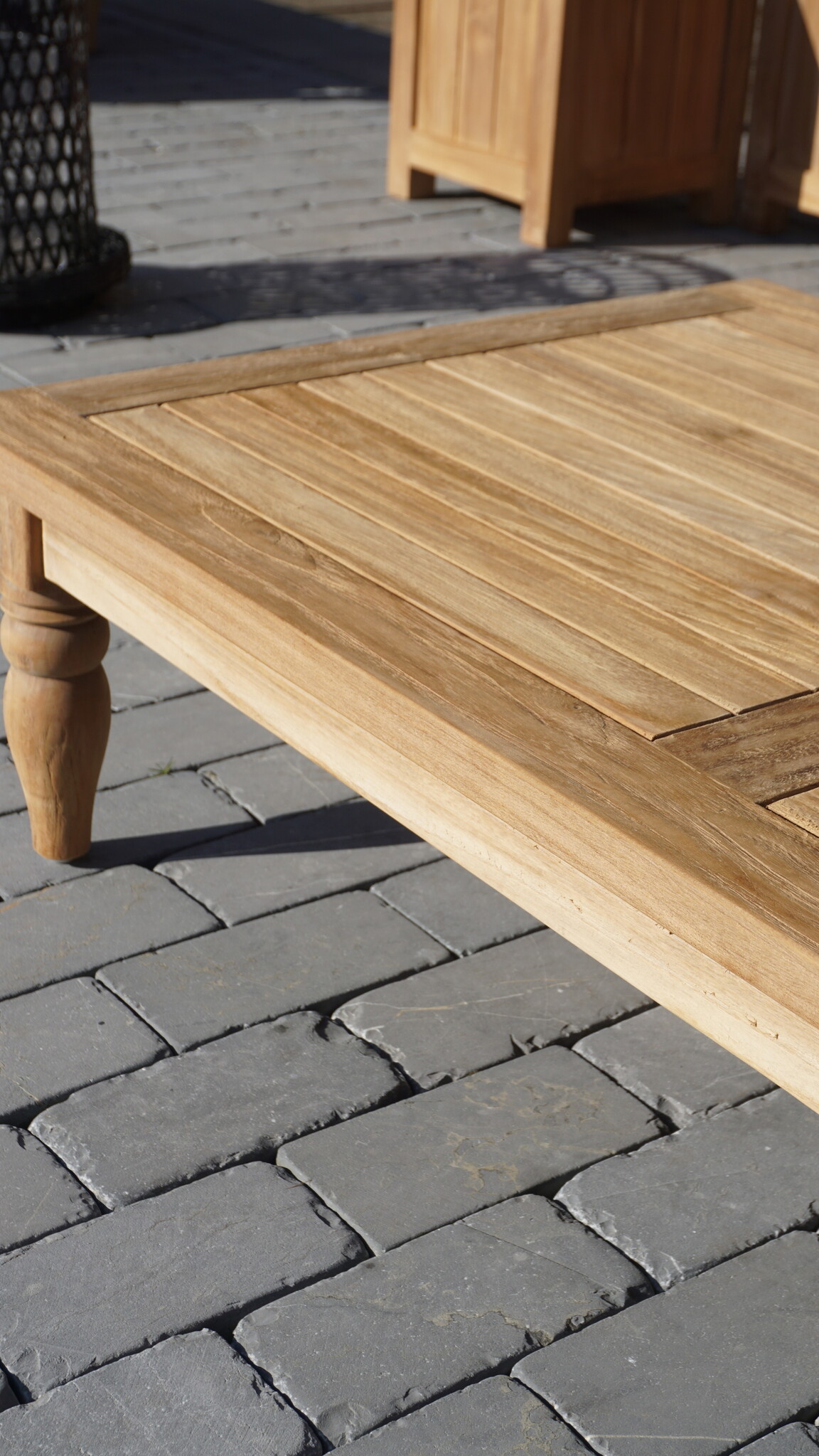 Rene Houtman Salontafel Velora | Teakhout | Rechthoek | 3 Maten