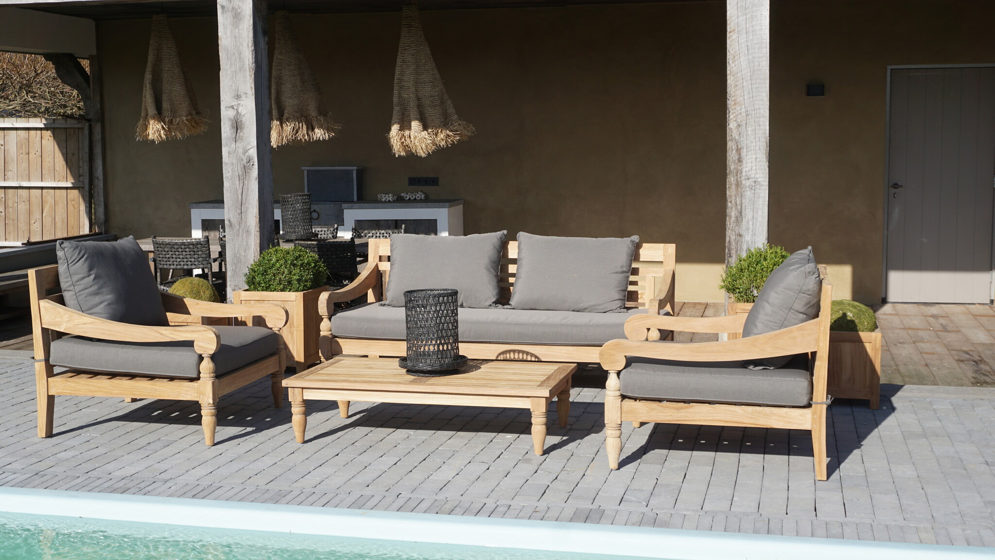 Rene Houtman Loungeset Velora | Teakhout | Stoel-Bank | 4-Delig