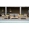 Loungeset Velora | Teakhout | Stoel-Bank | 4-Delig
