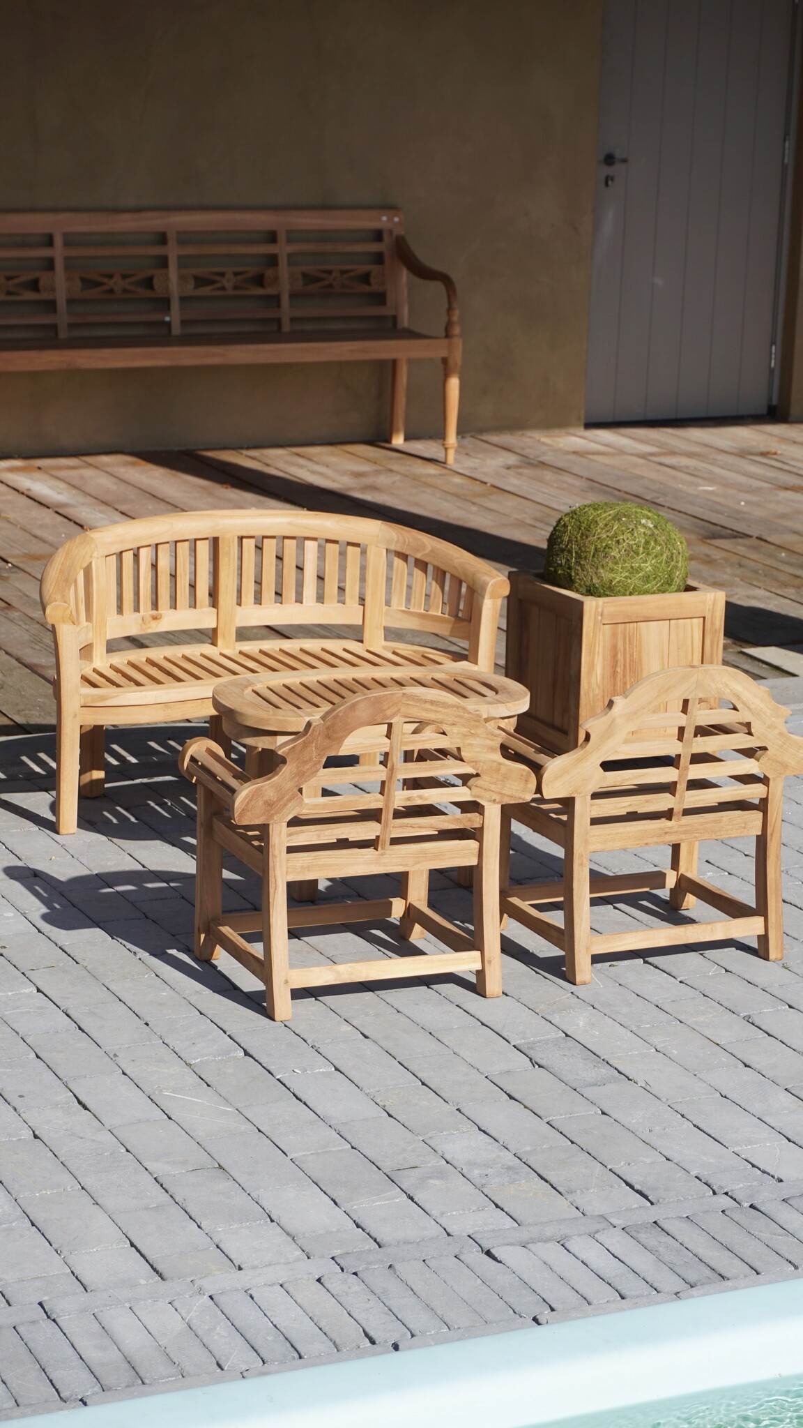 Rene Houtman Kinder Loungeset Tiki | Teakhout | 4 Delig