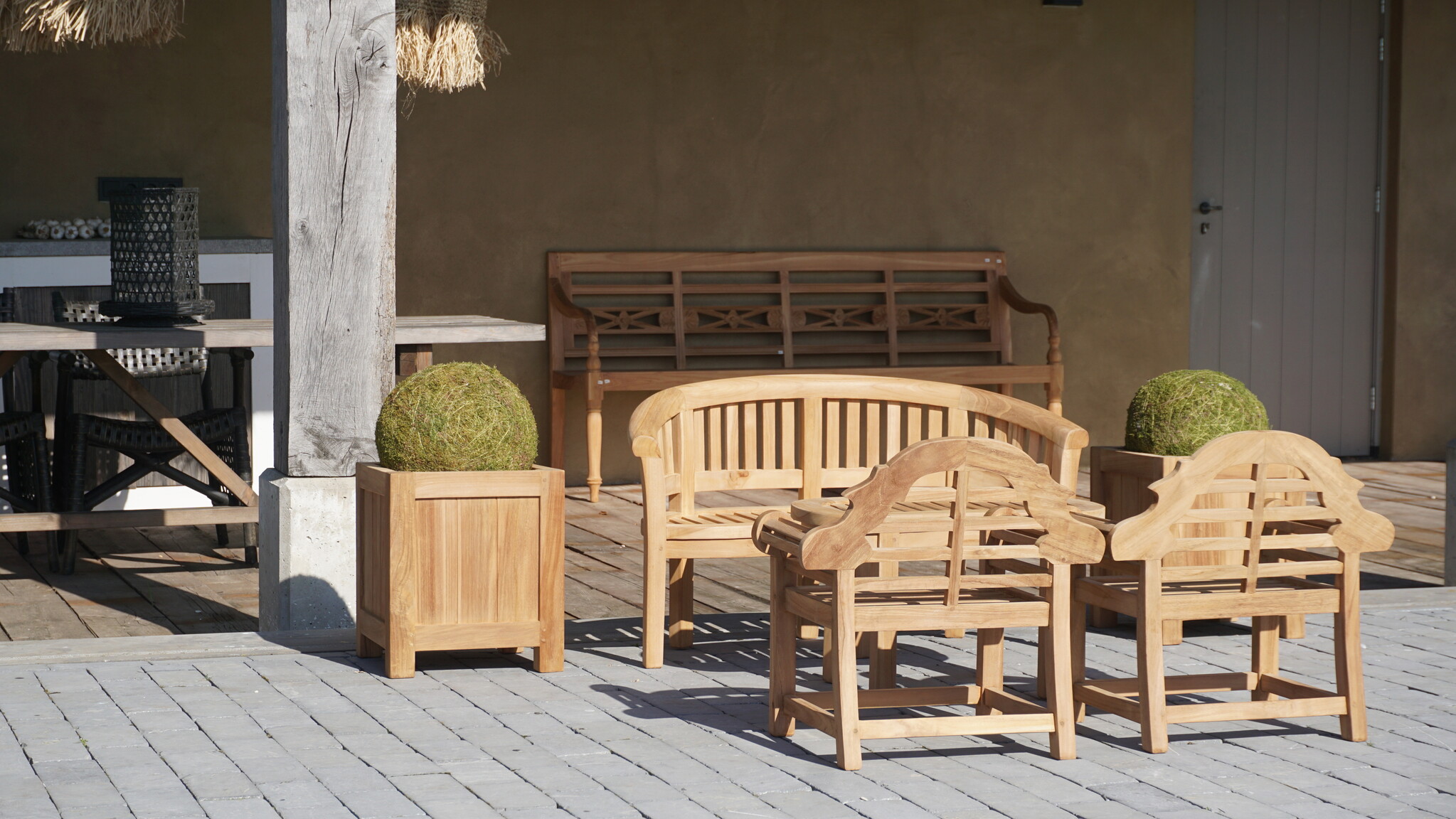 Rene Houtman Kinder Loungeset Tiki | Teakhout | 4 Delig