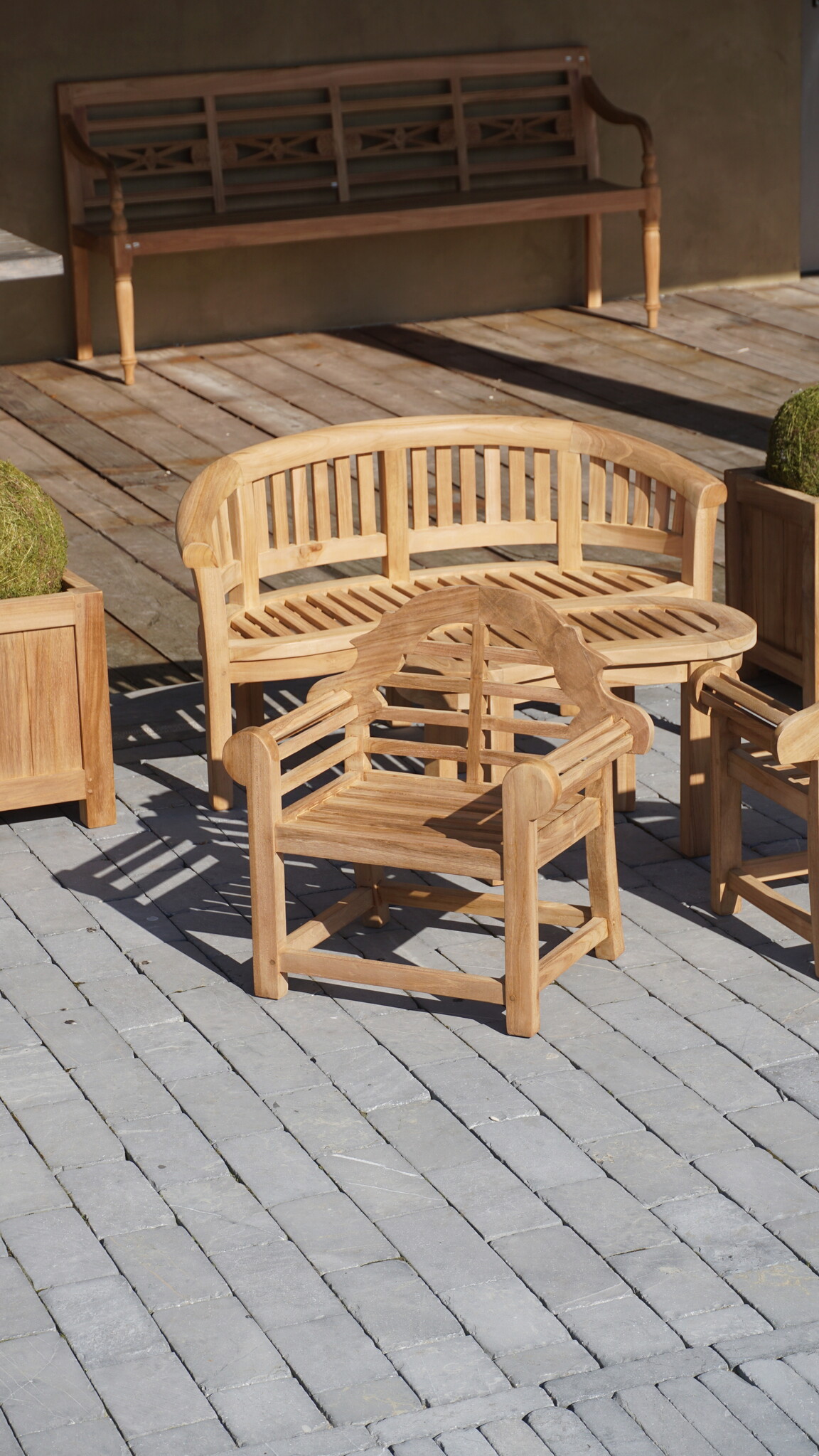 Rene Houtman Kinder Loungeset Tiki | Teakhout | 4 Delig