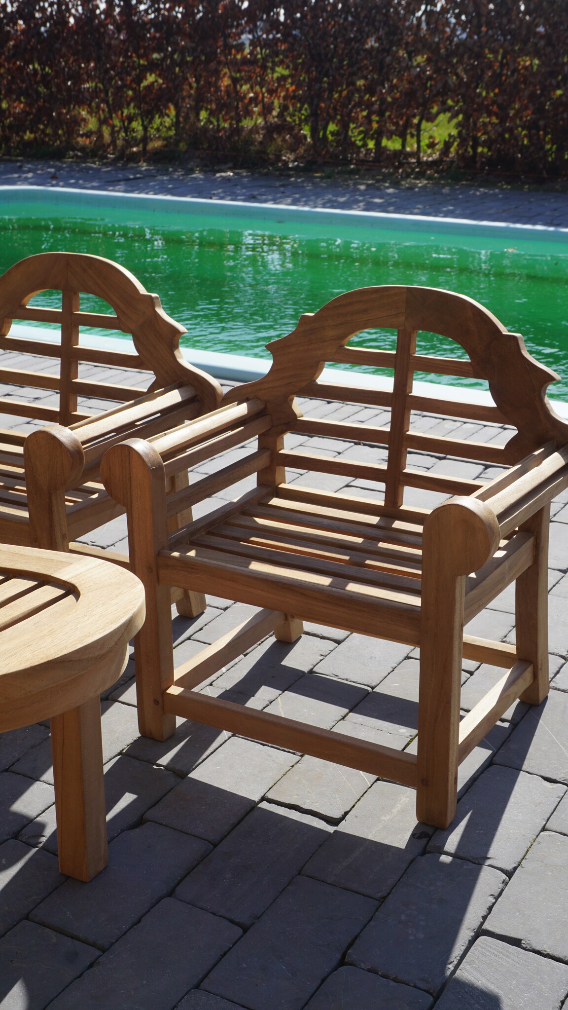 Rene Houtman Kinder Loungestoel Tiki | Teakhout | H53xB54xD34 cm