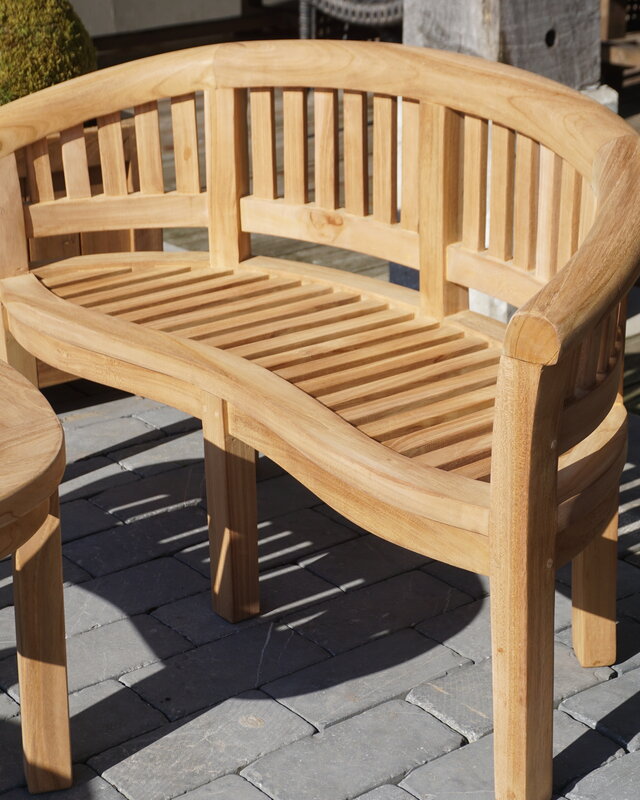 Rene Houtman Kinder Loungebank Tiki | Teakhout | H57xB99xD34 cm