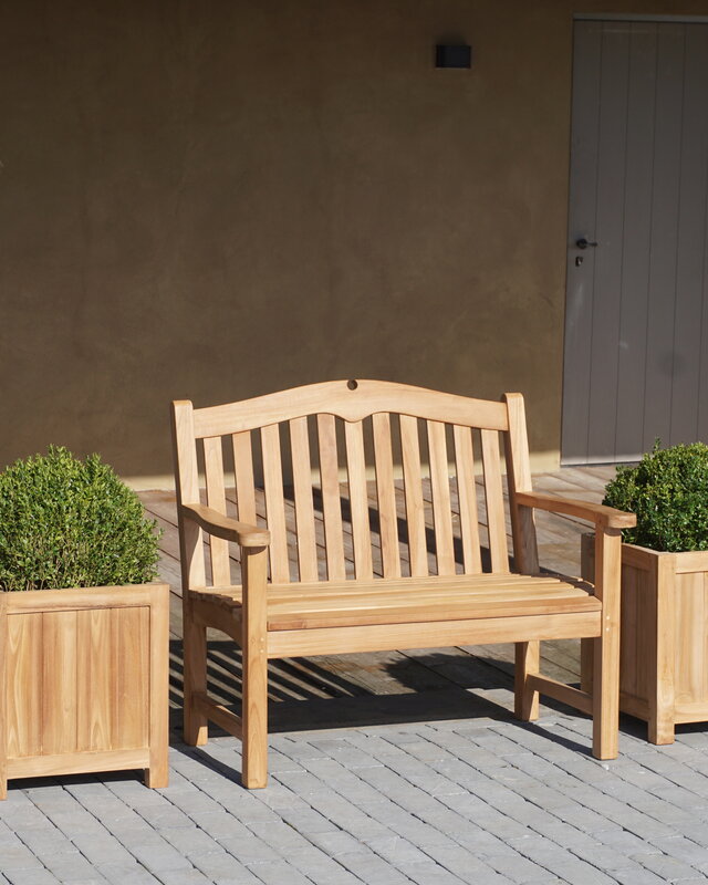 Rene Houtman Loungebank Horizon | Teakhout | Kies Maat!