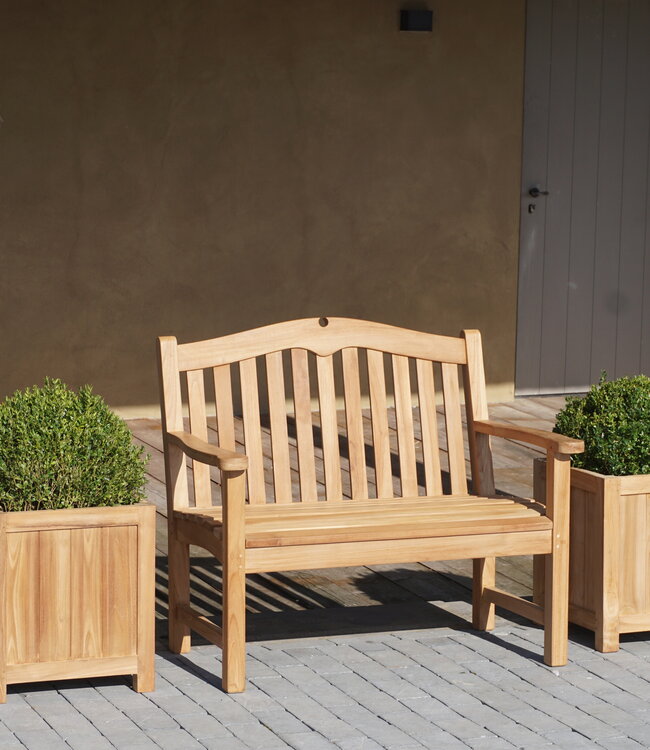 Rene Houtman Loungebank Horizon | Teakhout | Kies Maat!