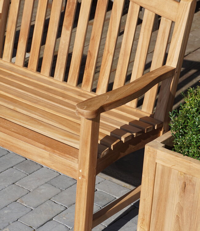 Rene Houtman Loungebank Horizon | Teakhout | Kies Maat!