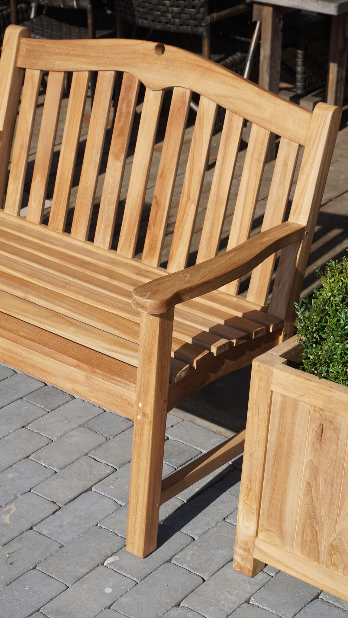 Rene Houtman Loungebank Horizon | Teakhout | Kies Maat!