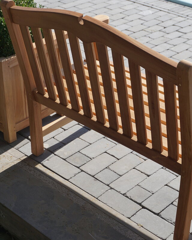 Rene Houtman Loungebank Horizon | Teakhout | Kies Maat!