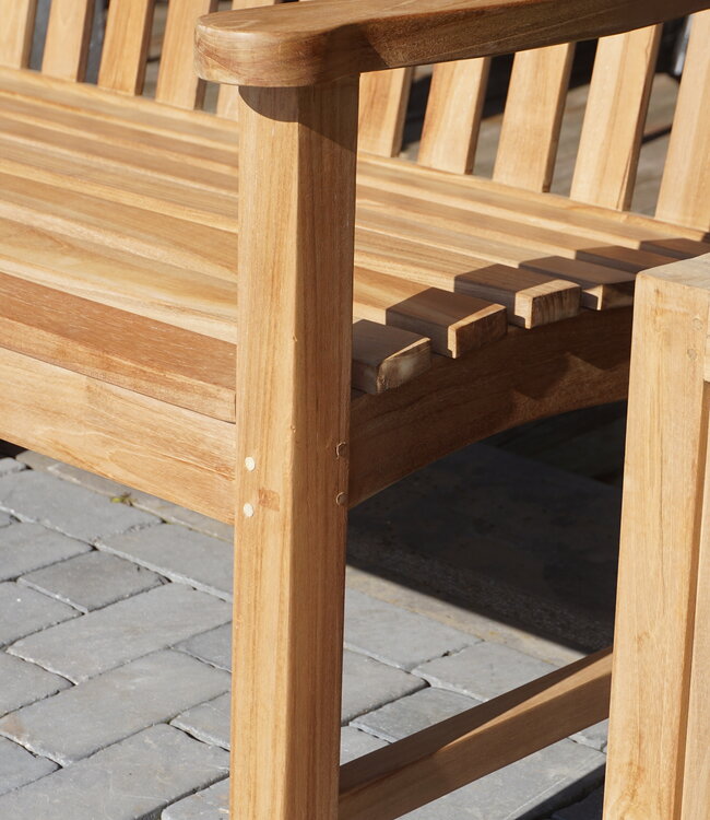 Rene Houtman Loungebank Horizon | Teakhout | Kies Maat!