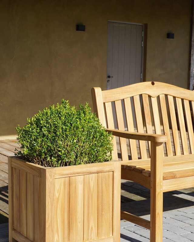 Rene Houtman Loungebank Horizon | Teakhout | Kies Maat!