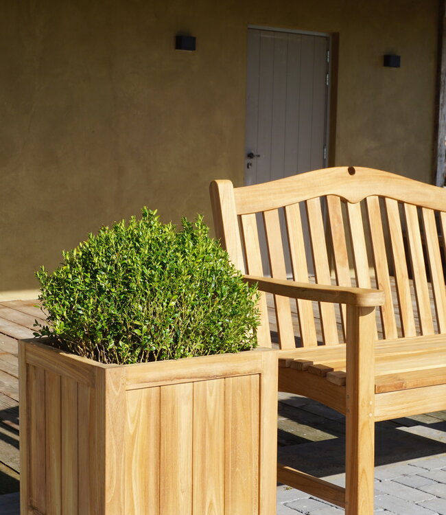 Rene Houtman Loungebank Horizon | Teakhout | Kies Maat!