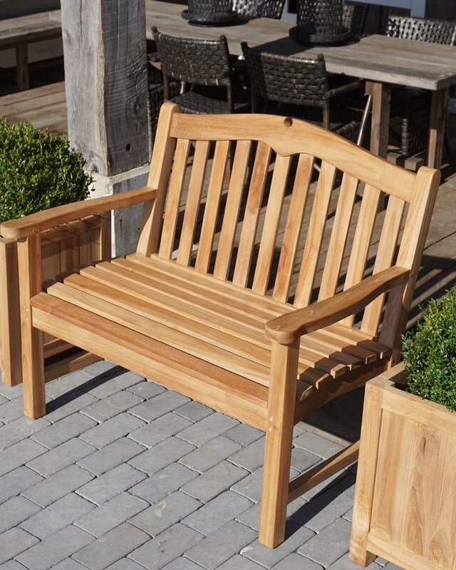 Rene Houtman Loungebank Horizon | Teakhout | Kies Maat!