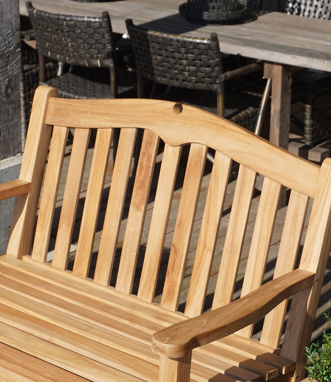 Rene Houtman Loungebank Horizon | Teakhout | Kies Maat!