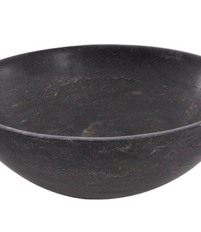 Wiesbaden Raw Waskom | Hardsteen Gezoet | 32x12 cm