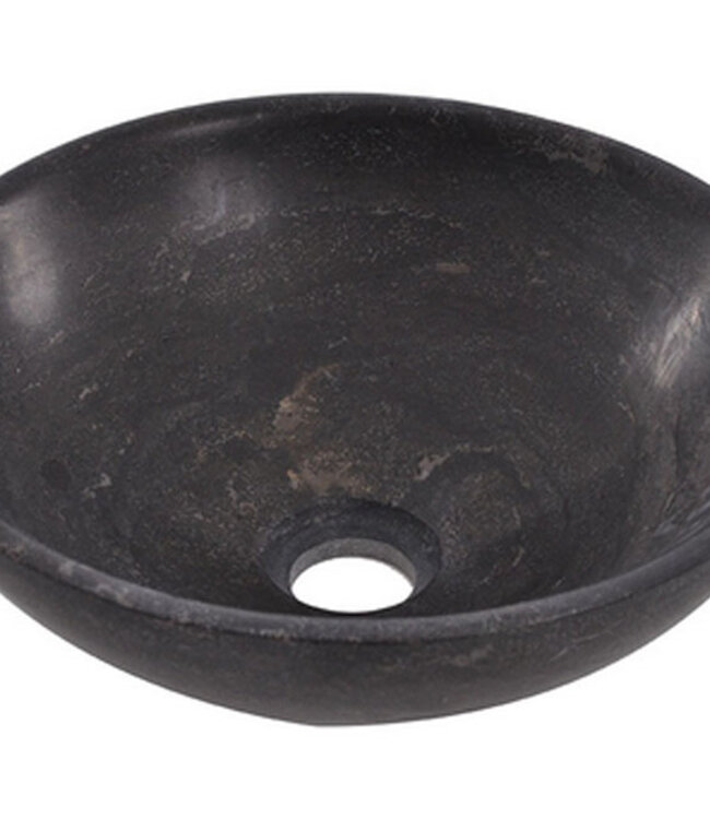 Wiesbaden Raw Waskom | Hardsteen Gezoet | 32x12 cm