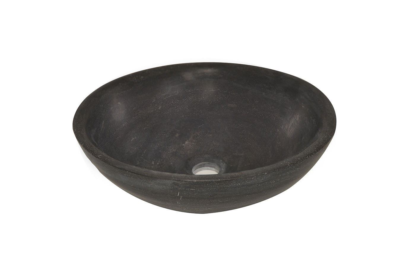 Wiesbaden Raw Waskom | Hardsteen Gezoet | 40x14 cm
