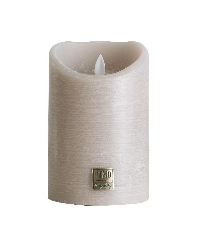 PTMD LED Lichtkaars | Set Van 5 | Beige | Beweegbare Vlam