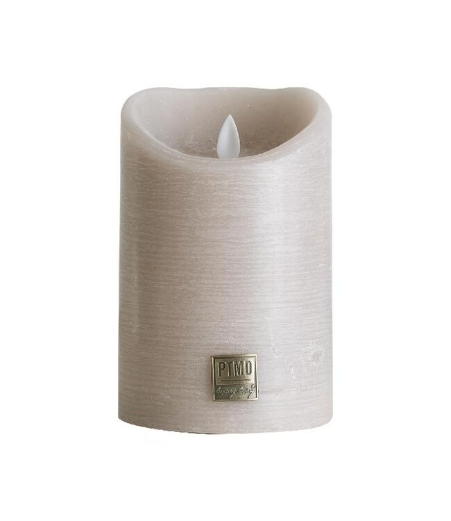 PTMD LED Lichtkaars | Set Van 5 | Beige | Beweegbare Vlam