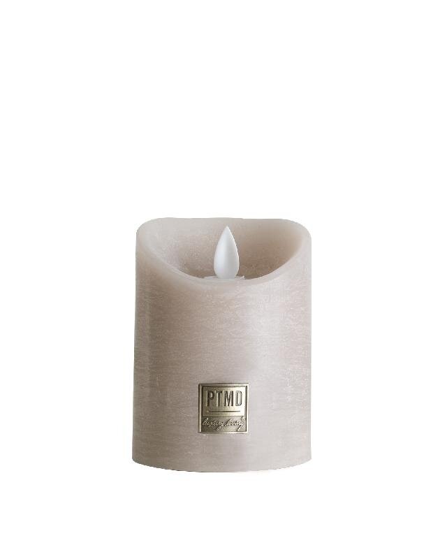 PTMD LED Lichtkaars | Set Van 5 | Beige | Beweegbare Vlam