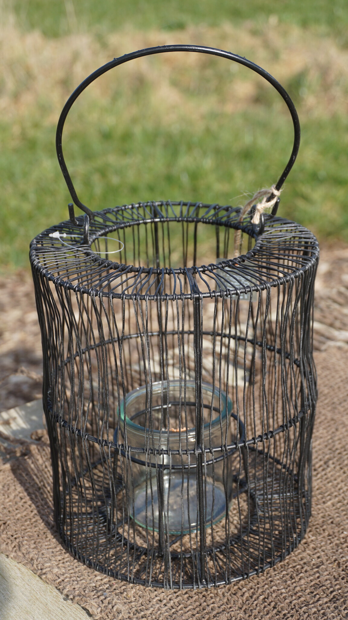 Rene Houtman Lantaarn/Windlicht | Metaal | Zwart | H20xD18 cm