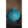 Blauwe Vaas | Steen | H20 x D20 cm