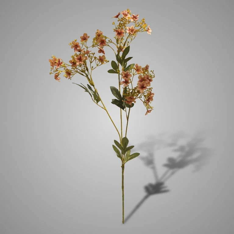 Brynxz Kunstbloem Babysbreath | Oranje | L80 cm