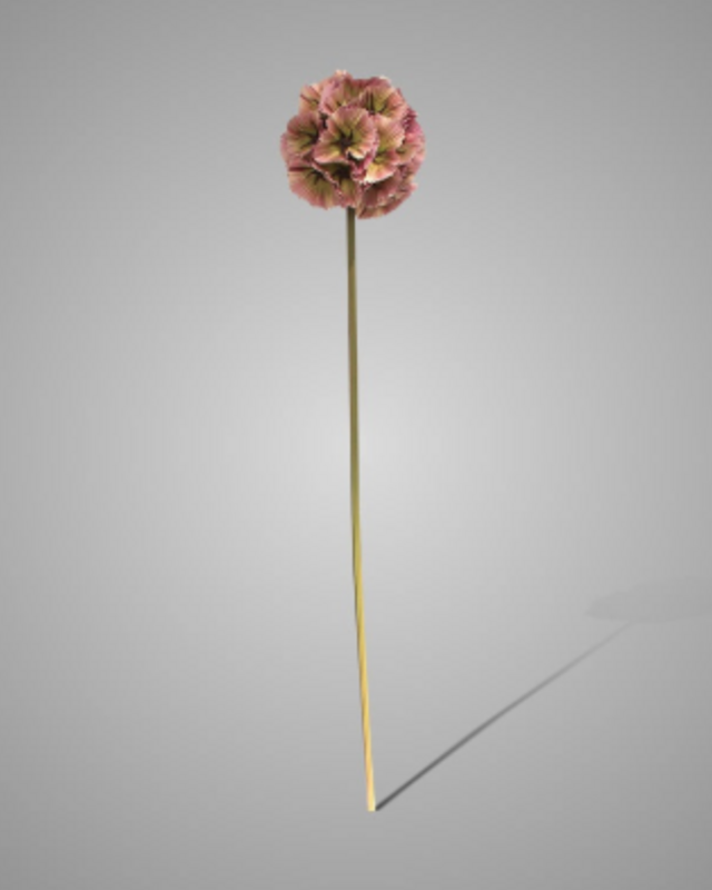 Brynxz Kunstbloem Scabiosa | Roze | L70 cm