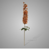 Kunstbloem Delphinium | Oranje | L90 cm