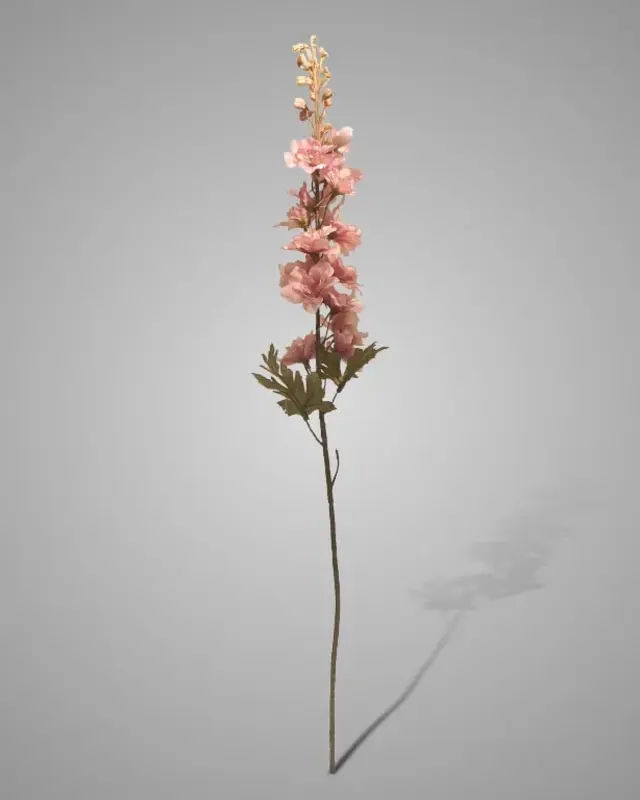 Brynxz Kunstbloem Ridderspoor | Oudroze | H79 cm