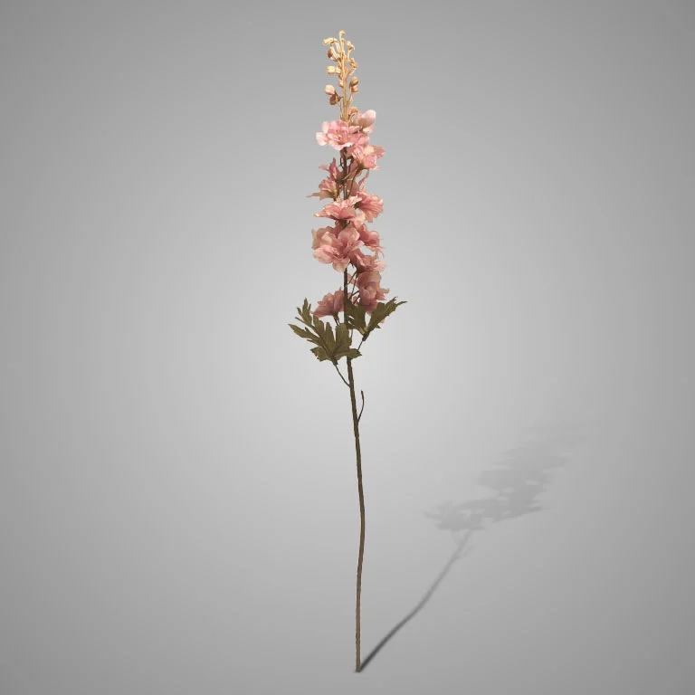 Brynxz Kunstbloem Ridderspoor | Oudroze | H79 cm