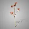 Kunstbloem Xanthium | Oudroze | H81 cm