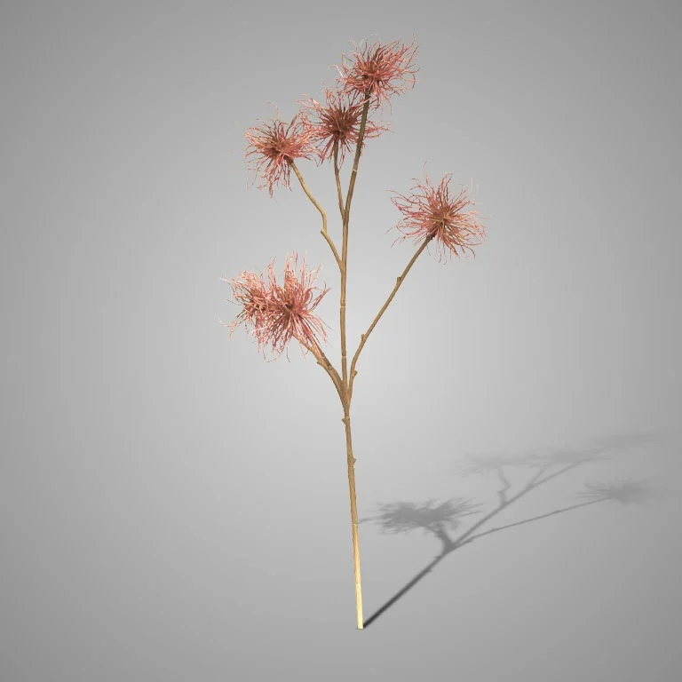 Brynxz Kunstbloem Xanthium | Oudroze | H81 cm