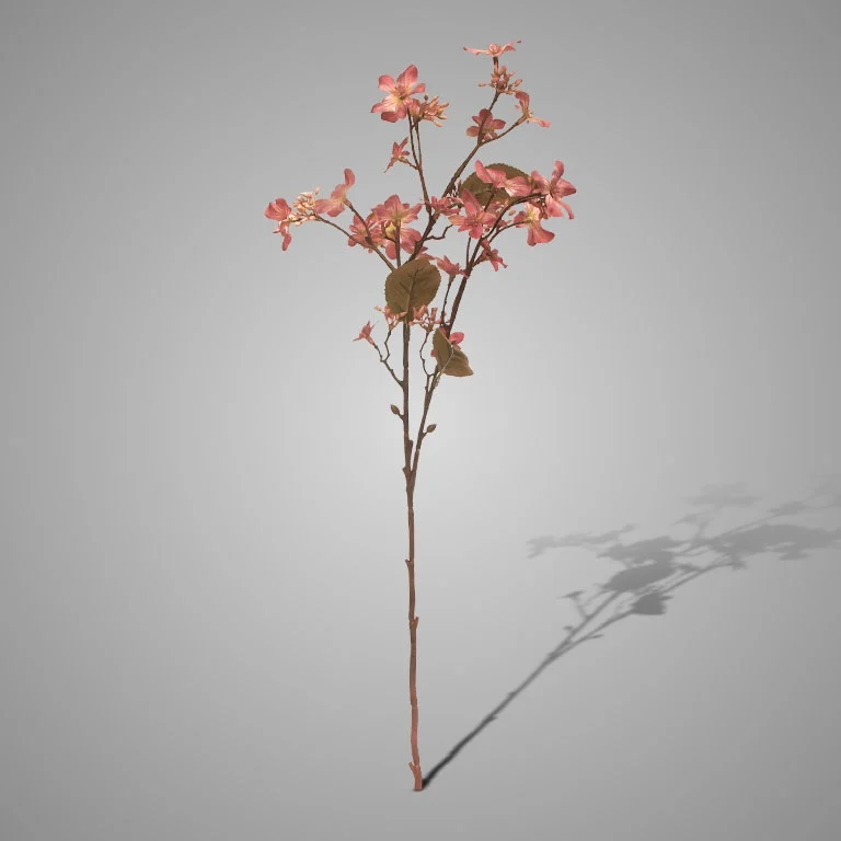Brynxz Kunstbloem Tungbloem | Oudroze | H63 cm