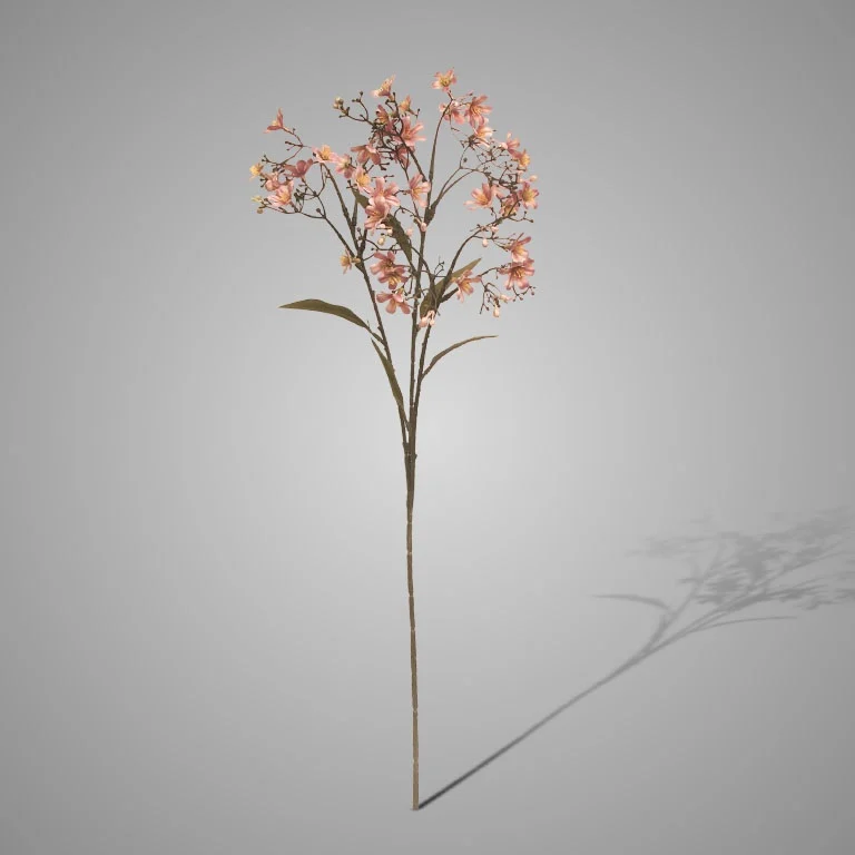 Brynxz Kunstbloem Daphne Spray | Oudroze | H72 cm