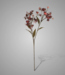 Brynxz Kunstbloem Daphne Spray | Donkerrood | H72 cm