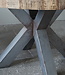 Rene Houtman Eettafel Teak Rond Barry | H79 x D136 cm