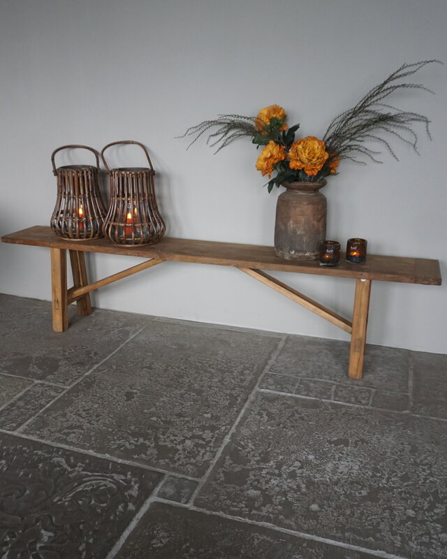 Rene Houtman Bank Floris | 220 x 32 x 50 cm