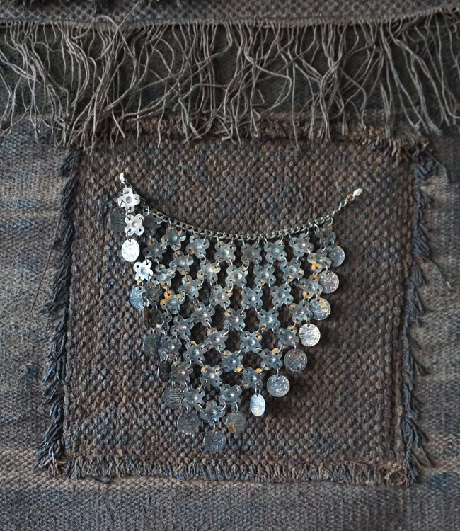 Rene Houtman Wanddoek Met Ketting En Franjes | H100 x B65 cm